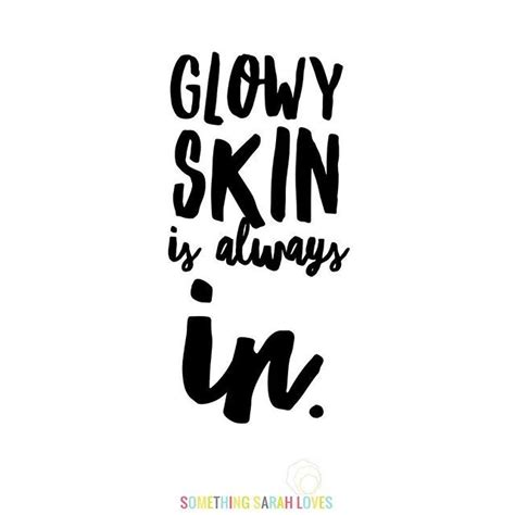 My top tips for glowy skin? 1. Moisturize inside and out. That means ...