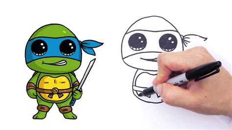How To Draw Teenage Mutant Ninja Turtles Cartoon Char - vrogue.co