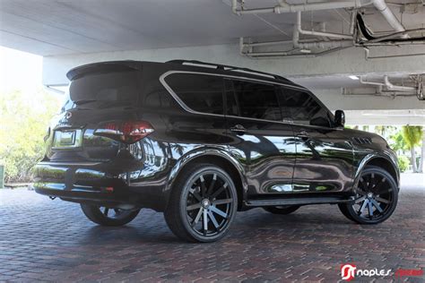 INFINITI QX80 on 24″ Black Rhino Wheels – Advanced Automotive Accessories