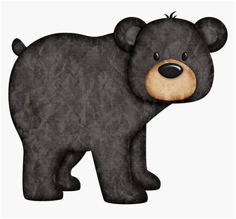 Black Bear Cartoon - Clip Art Black Bears