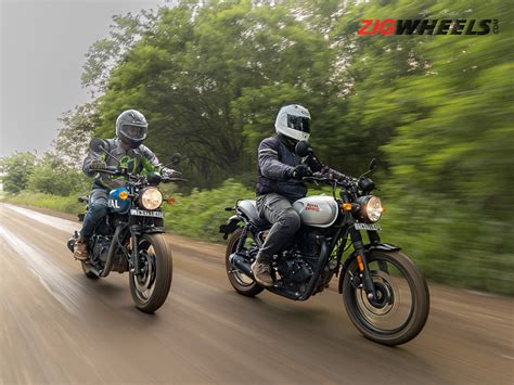 Royal Enfield Hunter 350 Retro vs Metro Comparison Review: Which One To ...