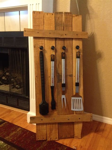 Grill tool holder | Grill tool holder, Tool holder, Grilling tools