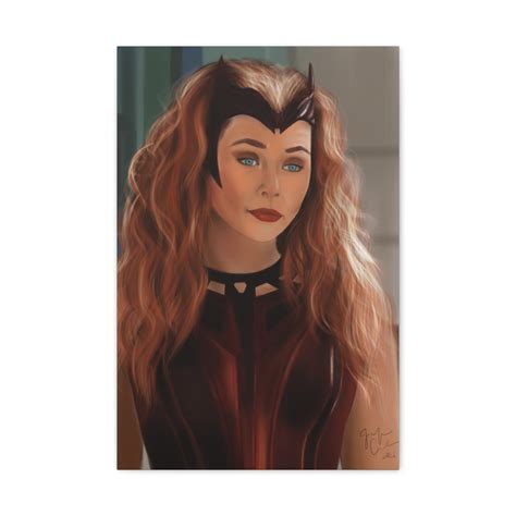 Scarlet Witch Marvel – Avengers - Jenny Crider Fine Art