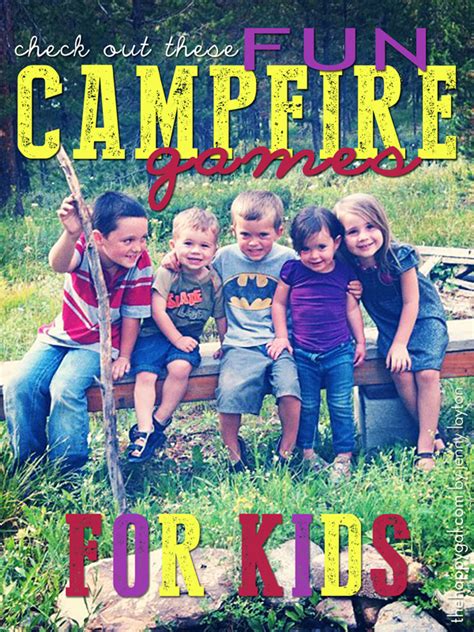 Fun Campfire Games for Kids