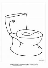 Toilet Coloring Page Free Printable Pages 49% OFF sketch template