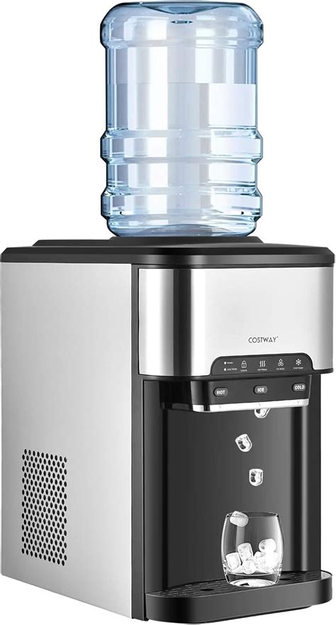 Amazon.com: COSTWAY 3-in-1 Water Dispenser with Ice Maker, Countertop ...