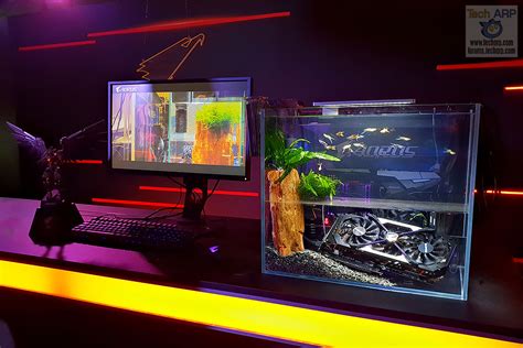 AORUS Aquarium PC Mod - Learn How They Did It! | Tech ARP