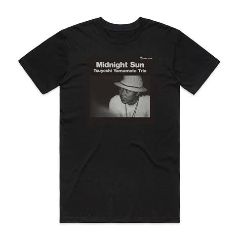 Tsuyoshi Yamamoto Trio Midnight Sun Album Cover T-Shirt Black