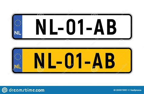 Auto Plate And Car Numbers Set Of Vehicle Registration In USA States. Car Plates. Vehicle ...