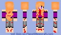 Bloody Scar Minecraft Skin