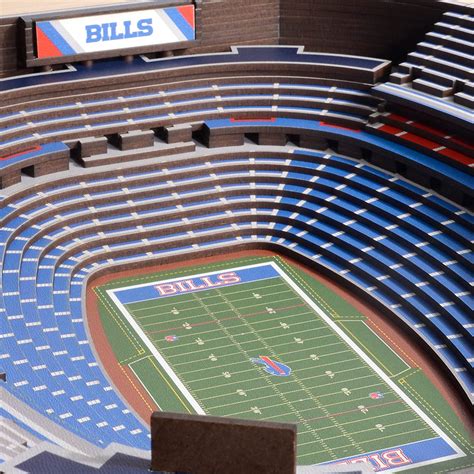 Buffalo Bills NFL 25-Layer Stadium View Wall Art For Sale | Billiards N ...