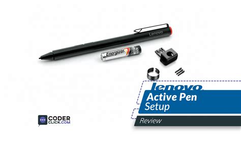 Lenovo Active Pen Setup For 1 and 2: With Guidance And Easy Instructions