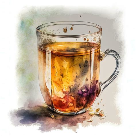 Watercolor Tea Stock Photos, Images and Backgrounds for Free Download