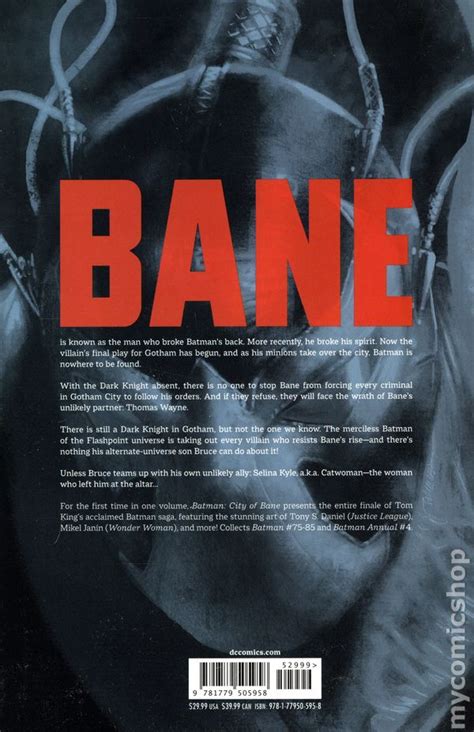 Batman: Bane comic books issue 1