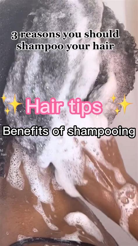 3 reasons you should shampoo your natural hair. Benefits of shampooing ...