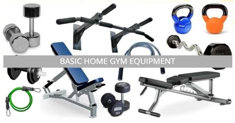 Basic Home Gym Equipment • Bodybuilding Wizard