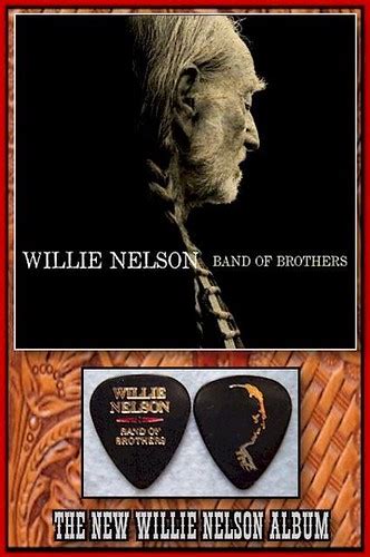 Willie Nelson Guitar Pick of the Day: "Band of Brothers" | www.stillisstillmoving.com