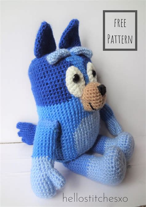 Bluey amigurumi - free pattern | Crochet toys patterns, Crochet toys free patterns, Crochet baby ...