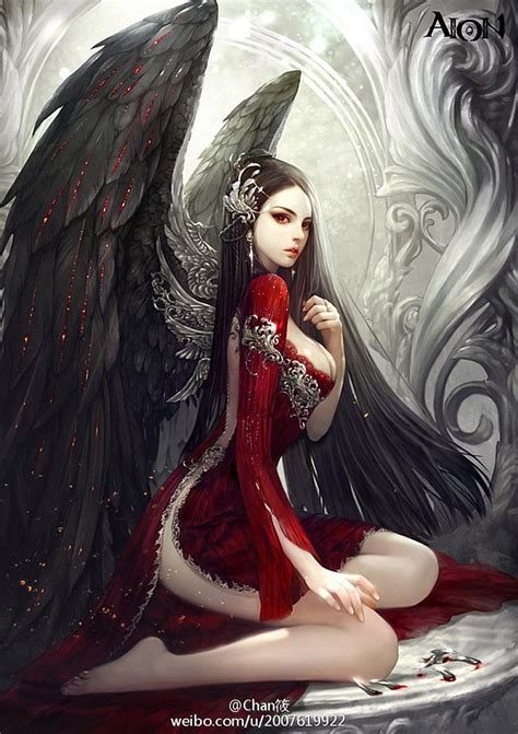 HD wallpaper: angel, beauty, dress, fantasy, girl, hair, long, red | Wallpaper Flare