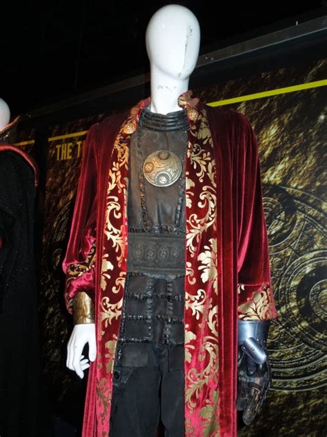 The Master and Time Lord costumes from Doctor Who on display... - domesticjenni