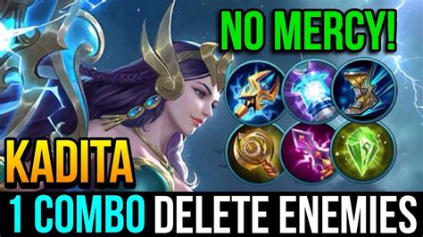 Kadita Best Build - Most OP Hero! - Top Global Kadita | Mobile Legends - YouTube