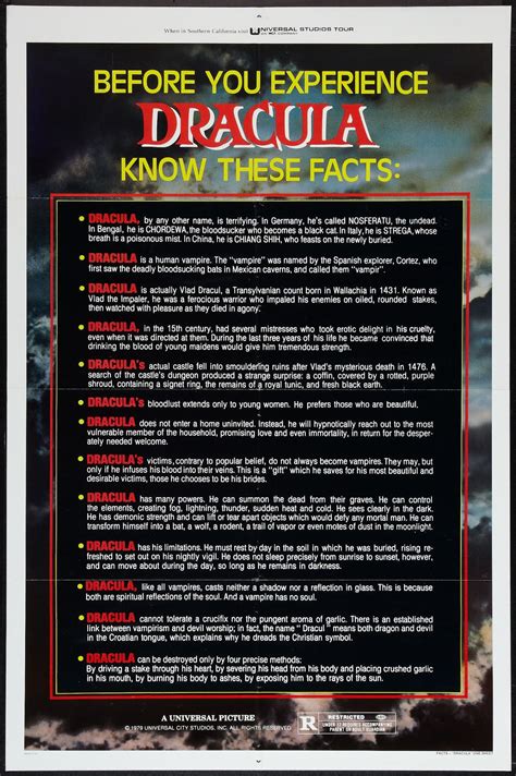 Dr. Gangrene's Mad Blog: Do You Know Your DRACULA Facts?