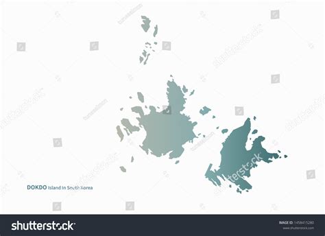 Dokdo Map Vector Map Dokdo Island Stock Vector (Royalty Free ...