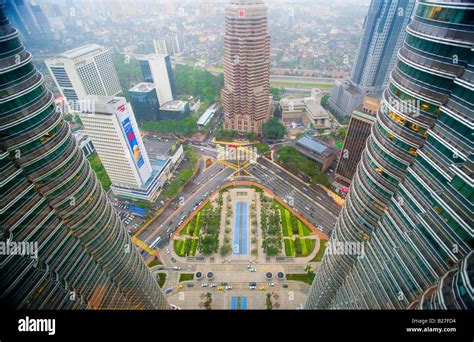 View from the Petronas Towers, Kuala Lumpur, Malaysia Stock Photo - Alamy