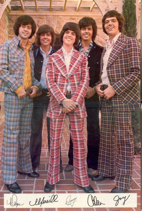 Osmond Brothers | 1970s mens fashion, Leisure suit, Osmond