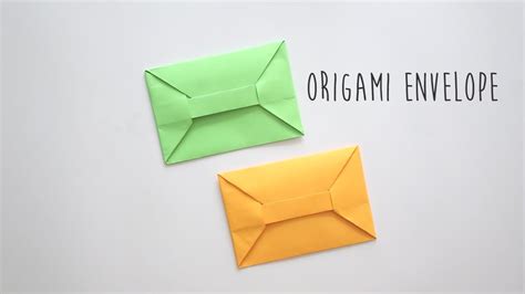 Origami Envelope (A4 Sheet) - Crafts Road