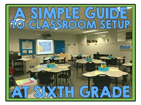 Classroom Setup Guide For 6th Grade - The Colorado Classroom