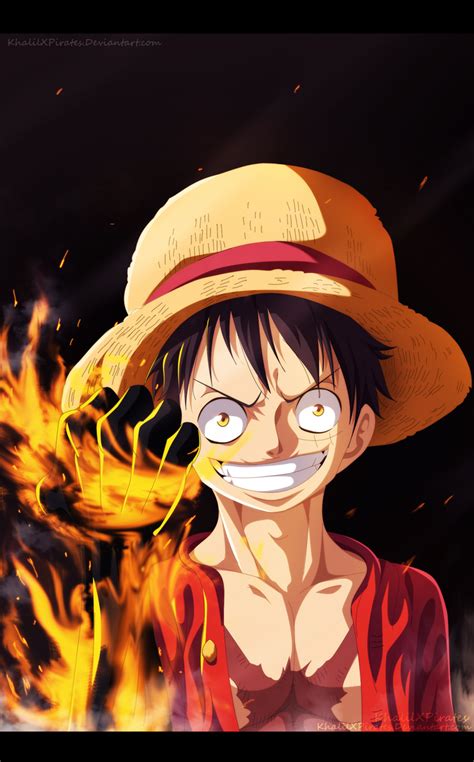 Luffy - Red Hawk by KhalilXPirates on DeviantArt