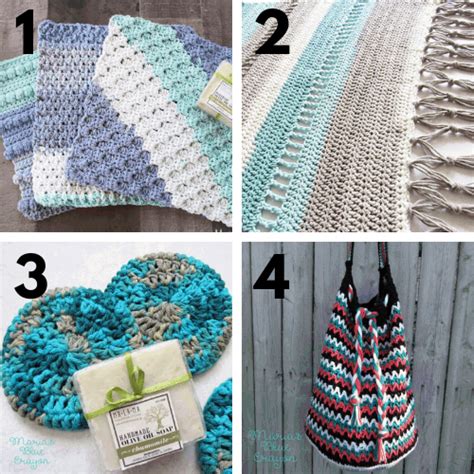 Free Cotton Crochet Patterns Try A Free Crochet Scarf Or Explore Our ...