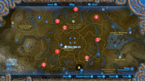 Zelda: Breath Of The Wild: All Shrine Locations And Maps | Nintendo Life