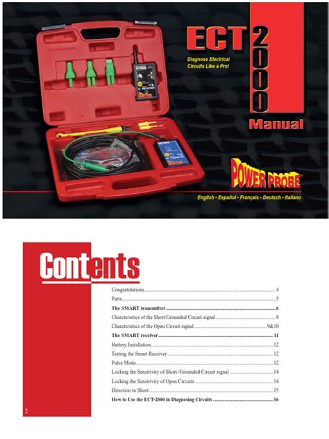 ECT2000 English+MANUAL PDF | PDF | Electrical Connector | Electronic ...