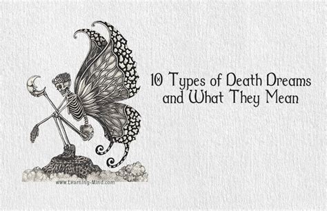 10 Types of Death Dreams and What They Mean - Learning Mind