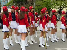 Marching Band Uniforms, Periwinkle Dress, Pantyhose Fashion, Womens Fashion, Vintage Boots, Outfits