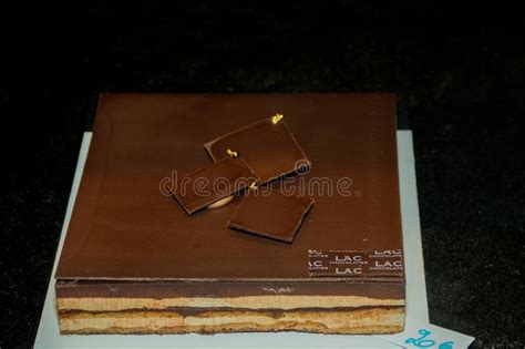 Dessert Display at the Pastry Bakery Shop, Chocolate and Coffee Specialty Stock Photo - Image of ...