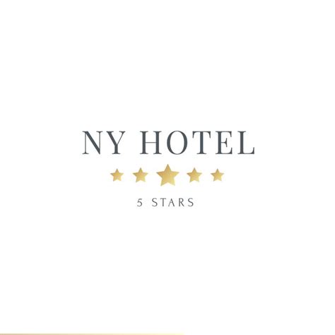 Five Stars Hotel logo | Hotel logo, Hotel logo design, Five star hotel