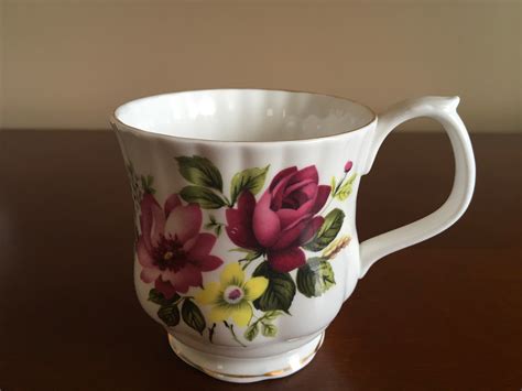 1 of 4 Vintage Royal Albert Floral Fine Bone China Mugs - Etsy