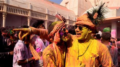 Holi 2023: Women with sticks perform Indian festival ritual