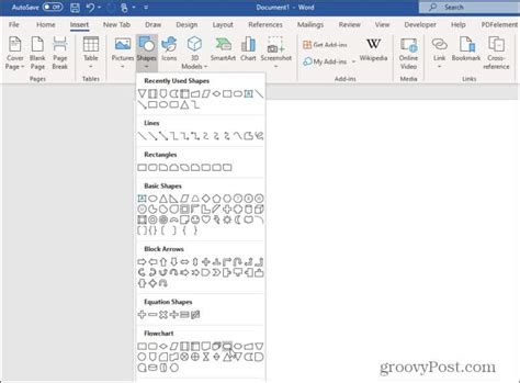 How To Make A Flowchart In Microsoft Word