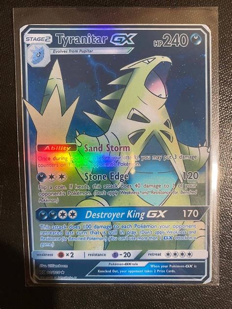 Tyranitar Gx Charizard Gx Ex Vmax V Pokémon Card Orica - Etsy Norway