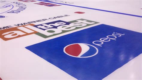 The Finished Amerks Logo at Center Ice – LGA 585