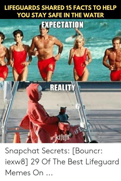 LIFEGUARDS SHARED 15 FACTS TO HELP YOU STAY SAFE IN THE WATER | Lifeguard memes, Lifeguard ...