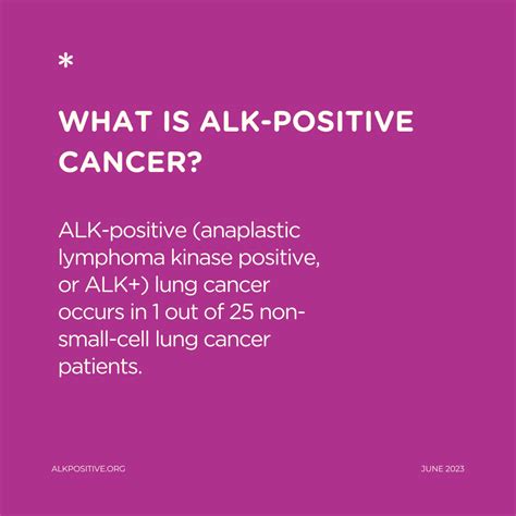 ALK+ Cancer Awareness Month: Graphics — ALK POSITIVE