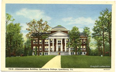 Lynchburg Virginia post card - Administration Building, Lynchburg ...