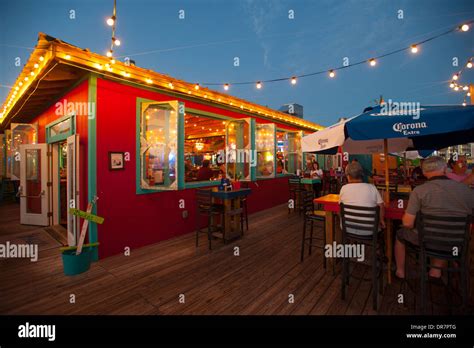 USA Mississippi MS Biloxi - Shaggy's Biloxi Beach bar and restaurtant Stock Photo: 65939792 - Alamy