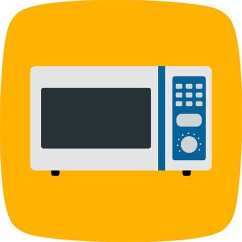 Microwave Oven Vector Icon 355481 Vector Art at Vecteezy