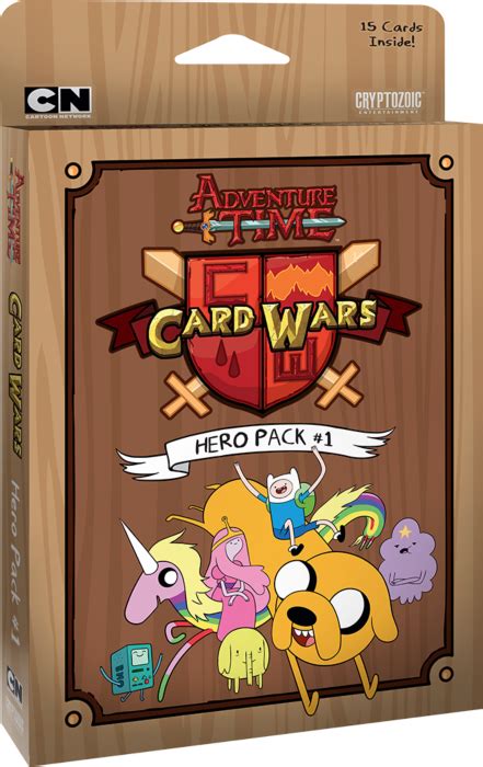 Adventure Time - Card Wars Hero Pack 1 by Cryptozoic